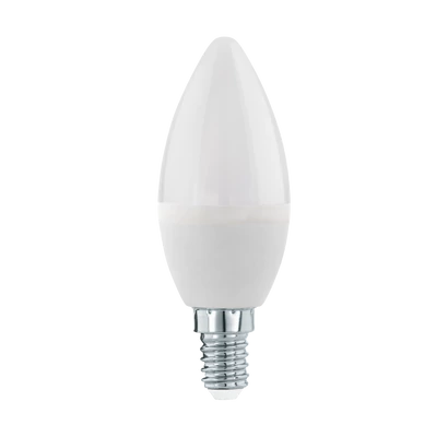 110124 EGLO E14-LED-C37 806 lm 3000 K opál fényforrás